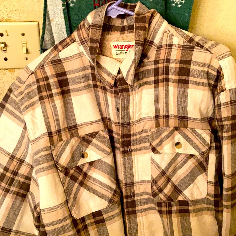 Wrangler authentic men’s long sleeve Sherpa jacket